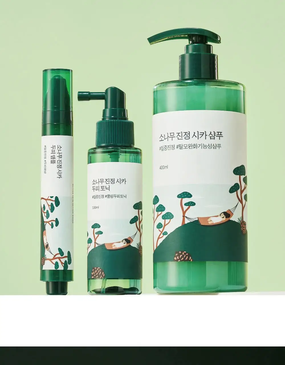[탈모완화] 라운드랩 소나무 진정 시카 샴푸 400ml 상세페이지 24